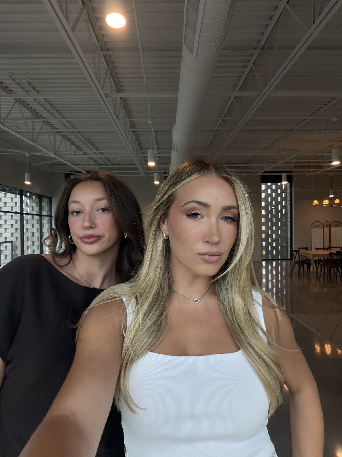 Team members at the office